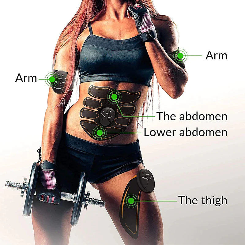 EMS Abdominal Muscle Toning For 6-Pack Abs