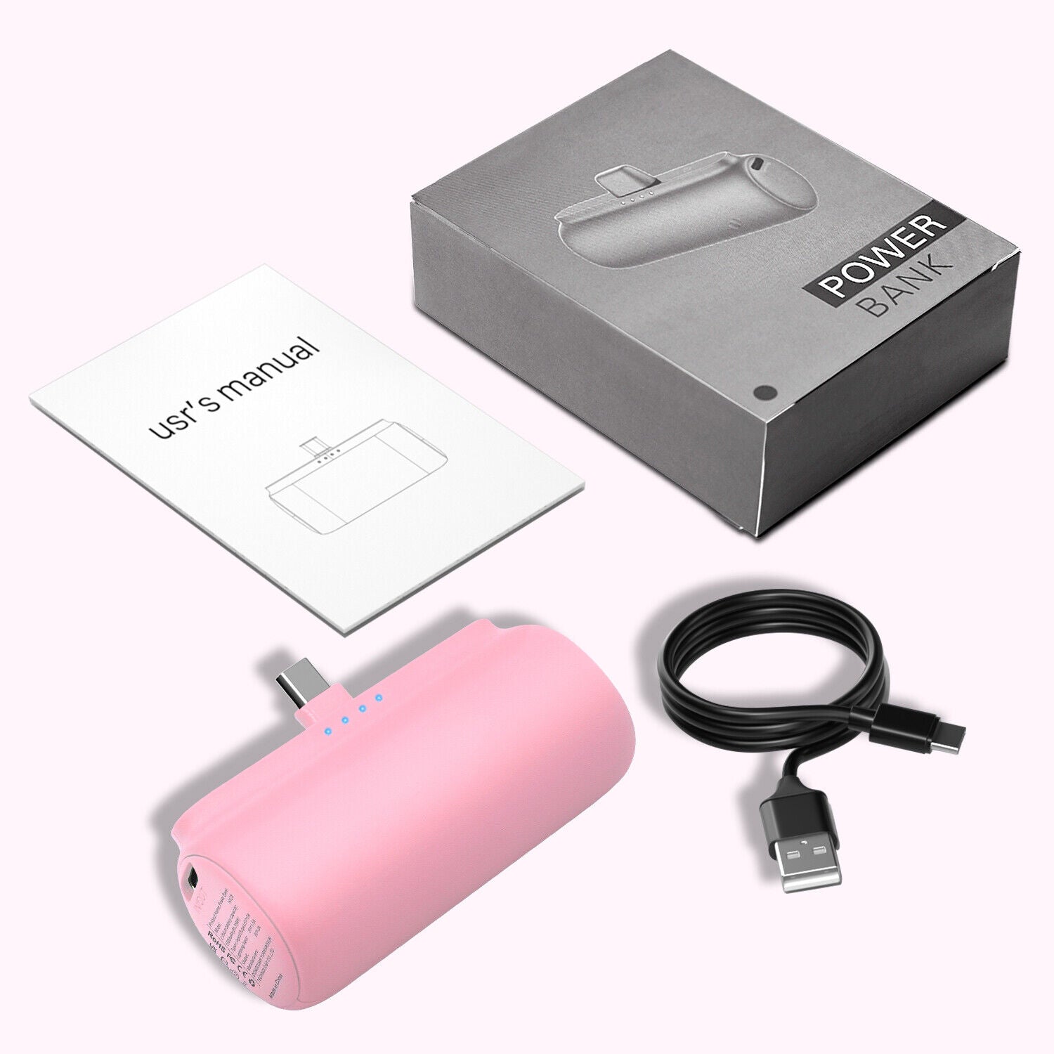 Instant Charging Power Bank For IPhone/C-type Devices