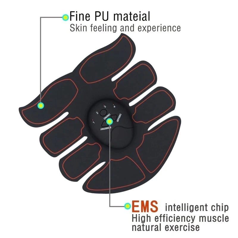 EMS Abdominal Muscle Toning For 6-Pack Abs