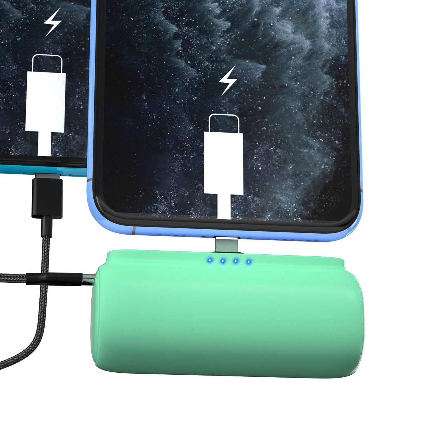 Instant Charging Power Bank For IPhone/C-type Devices