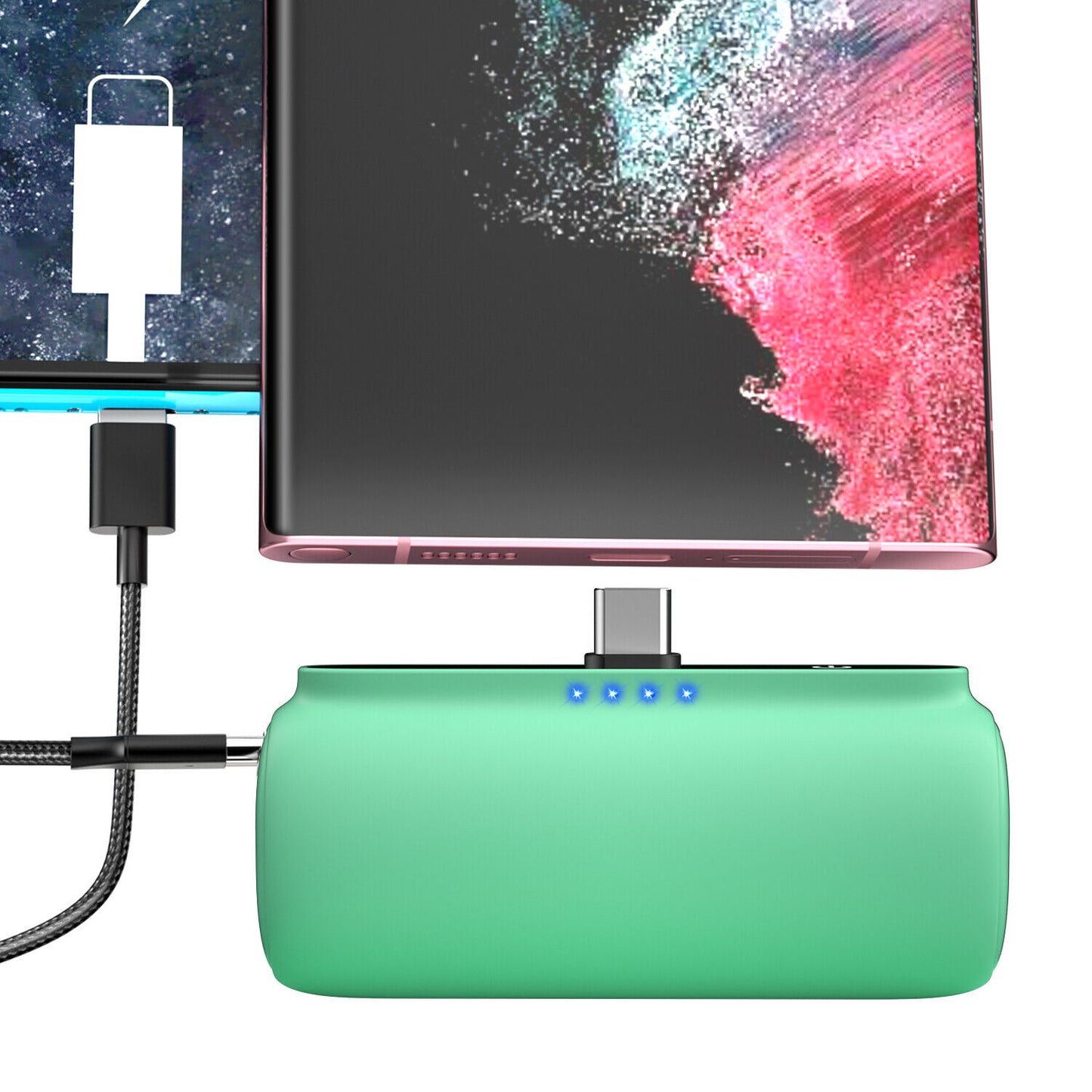 Instant Charging Power Bank For IPhone/C-type Devices